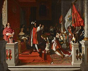 Archivo:Philip-V-Making-1st-Duke-of-Berwick