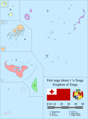 Archivo:Political map of Tonga