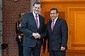 Rajoy y Humala en Madrid