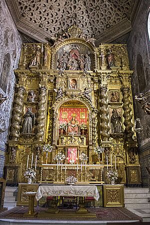 Archivo:Retablo iglesia convento Santa M de Jesús 2016001