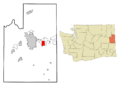 Spokane County Washington Incorporated and Unincorporated areas Opportunity Highlighted