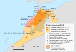 Archivo:Wattasids - Simplified map-es