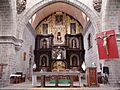 Altar of the curch of St,Peter in Juli