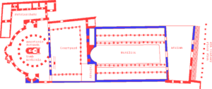Archivo:Anastasia Rotonda 4th century floor plan 2