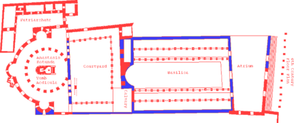 Anastasia Rotonda 4th century floor plan 2