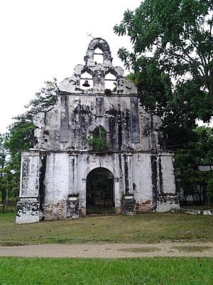 Archivo:Antigua iglesia de Villa Chable Tabasco