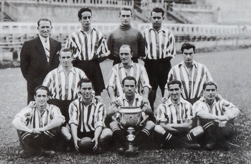Athletic Club Campeón Copa 1945