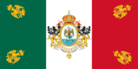 Archivo:Bandera del II Imperio Mexicano