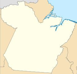 Belém ubicada en Pará