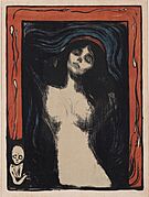 Edvard Munch - Madonna - Google Art Project (495100)