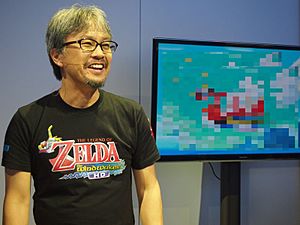 Archivo:Eiji Aonuma at E3 2013 3