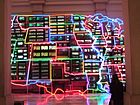 Electronic Superhighway by Nam June Paik