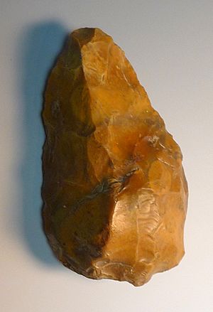 Archivo:Flint hand axe