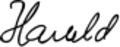 Harald V of Norway Signature