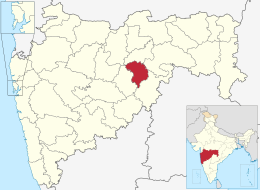 Hingoli in Maharashtra (India).svg