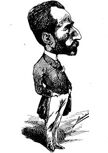 Indalecio Armesto, de Mecachis, Madrid Cómico, 23 de julio de 1887 (cropped).jpg