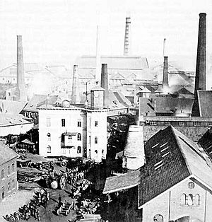 Archivo:Krupp-Werke in Essen 1864