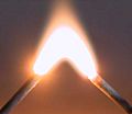Lichtbogen 3000 Volt