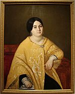 Mandiola, Francisco Javier - Retrato de mi hermana -1842 ost 81,5x101,5 MNBA c-marco.jpg