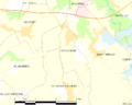 Map commune FR insee code 10173