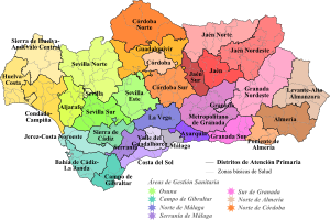 Archivo:Mapa sanitario de Andalucía