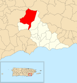 Muñoz Rivera, Patillas, Puerto Rico locator map.png