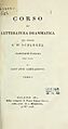 Schlegel, August Wilhelm von – Vorlesungen über dramatische Kunst und literatur. , 1817 – BEIC 3311484
