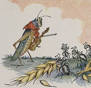 Archivo:The Ant and the Grasshopper - Project Gutenberg etext 19994