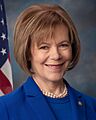 Tina Smith, official portrait, 116th congress (cropped)