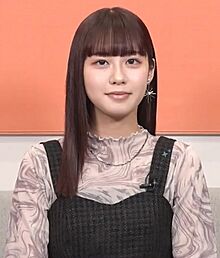Tomori Kusunoki promoting Project Sekai 2nd anniversary.jpg