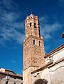 Torre de la Iglesia de Navarrete del Río. Teruel