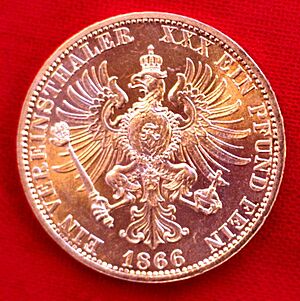 Archivo:Vereinstaler Preussen revers