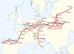 Via Imperii und Via Regia