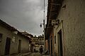 Vista de calles, negocios y letreros del municipio de Totora, Cochabamba, Bolivia 06