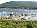 1549 LK Campsite at Helik Rapid