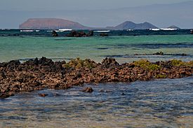 Alegranza, Blick von Lanzarote.JPG