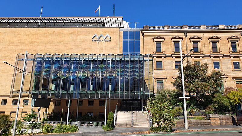 Australian Museum, Sydney-William Street view