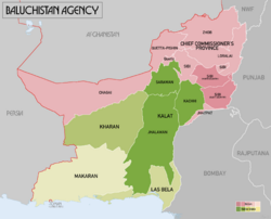 Ubicación de Baluchistán
