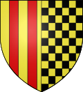 Archivo:Blason Pierre d'Aragon, Comte d'Urgel (selon Gelre)