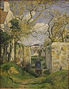 Camille Pissarro Pontoise 1874