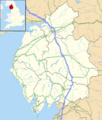 Cumbria UK location map