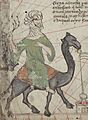 Depiction of Abu Bakr ibn Umar al-Lamtuni (Catalan Atlas) (1)
