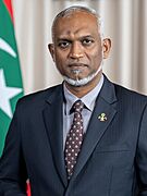 Archivo:Dr Muizzu in December 2023