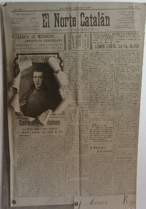 Archivo:El Norte Catalán - Centenario Balmes