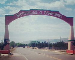 Entrada a El Porvenir, Chihuahua.jpg