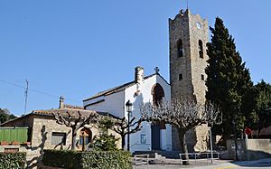 Archivo:Església parroquial de Sant Vicenç de Vallromanes (Vallromanes) - 3