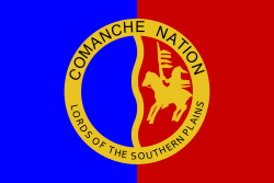 Archivo:Flag of the Comanche Nation