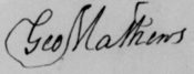 George Mathews signature, library of congress.png