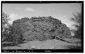 Historic American Buildings Survey Frederick D. Nichols, Photographer September 1937 VIEW OF CHURCH - LOOKING NORTHWEST - San Cayetano de Calabasas (Mission, Ruins), Santa HABS ARIZ,12-NOGAL.V,2-3
