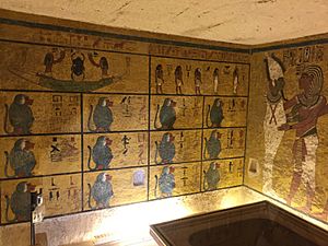 Archivo:Inside Pharaoh Tutankhamun's tomb, 18th dynasty
